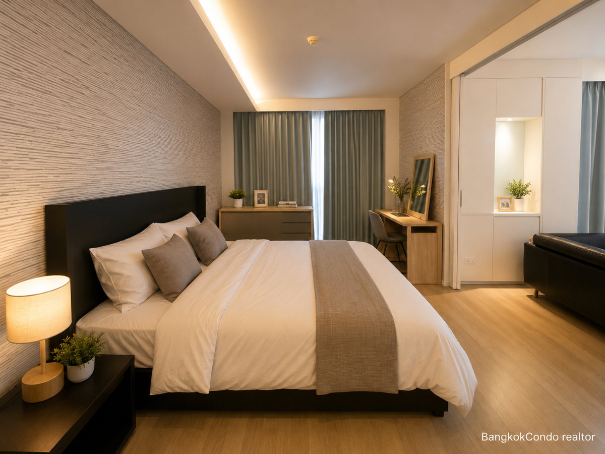 รูป 🍀🍀 Cozy room🍀ให้เช่า📌 โหมด สุขุมวิท61(Line:@rent2022)BTS เอกมัย✨พร้อมเข้าอยู่🔖A11486 - รูปที่ 2/9