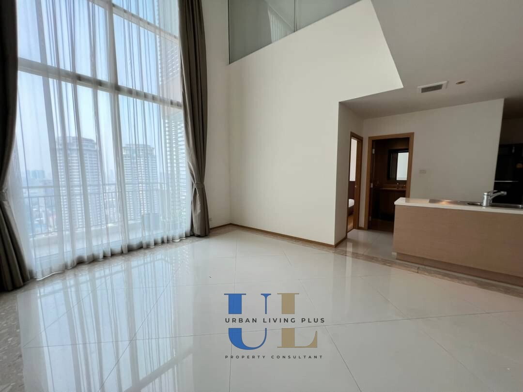 รูป ( UL2605301 )✨Tel/Line 096-2479369✨ , ให้เช่า ดิ เอ็มไพร์ เพลส สาทร 2 ห้องนอน 2 ห้องน้ำ ขนาด 107 ตร.ม. Duplex room, ห้องหายาก✨ - รูปที่ 4/17
