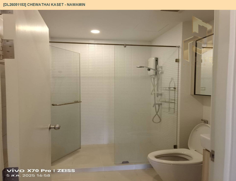 รูป DL26051153 ให้เช่าคอนโด ชีวาทัย เกษตร - นวมินทร์ (Chewathai Kaset - Nawamin) ใกล้ - พร้อมเข้าอยู่ โทรด่วน 0638692663 LineID @138fpvll - รูปที่ 6/6