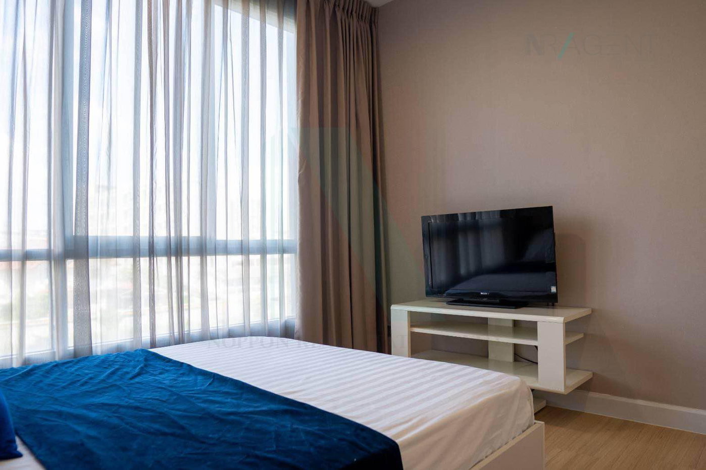 รูป ให้เช่าคอนโด เดอะ สกาย สุขุมวิท อาคาร B ชั้น 3 1 ห้องนอน ขนาด 30 ตรม ใกล้ โรงเรียนนานาชาติ เบิร์คลีย์ บางนา - รูปที่ 4/8