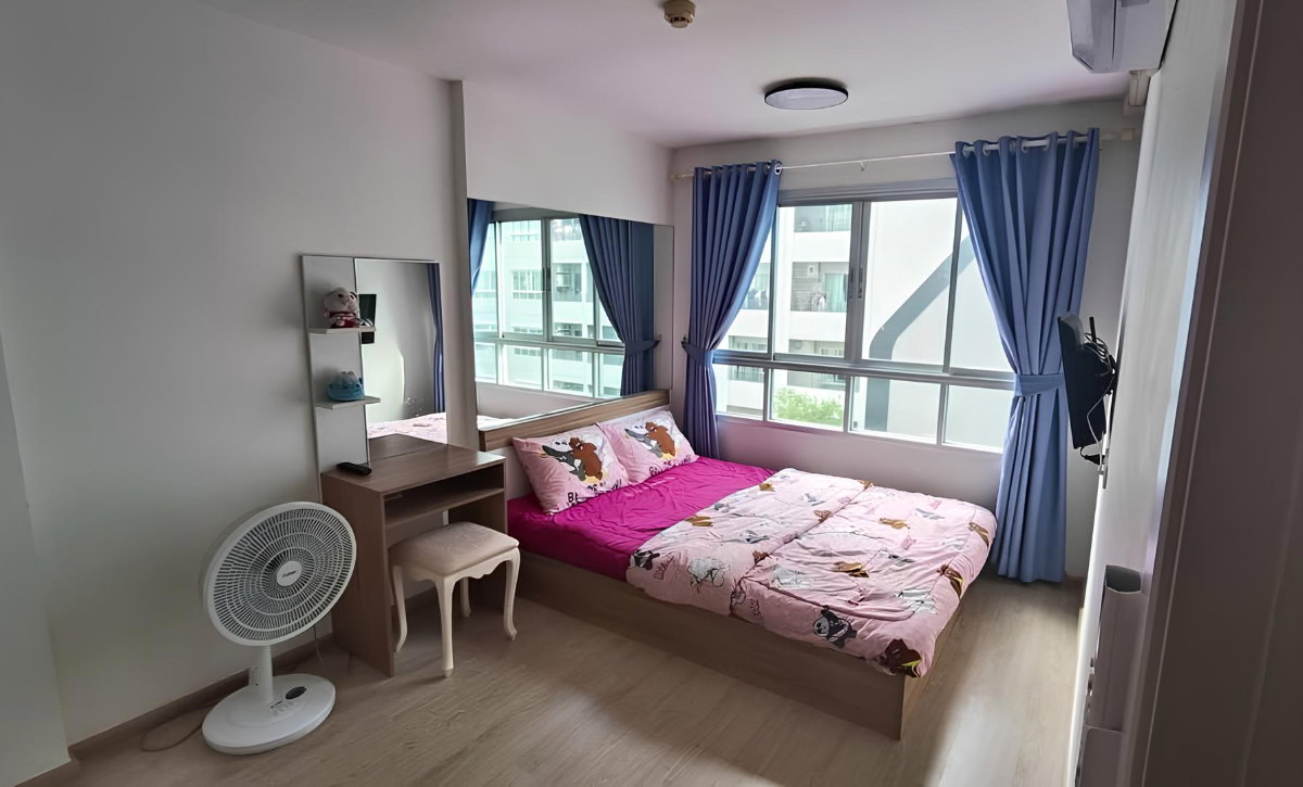 รูป 🔥 ขายคอนโดวิวสระแต่งครบ ห้องมุม ใกล้ BTS ปุณณวิถี/อุดมสุข มีรถตู้รับส่งฟรี 🔥 Elio Sukhumvit 64 - เอลลิโอ สุขุมวิท 64 - รูปที่ 4/7