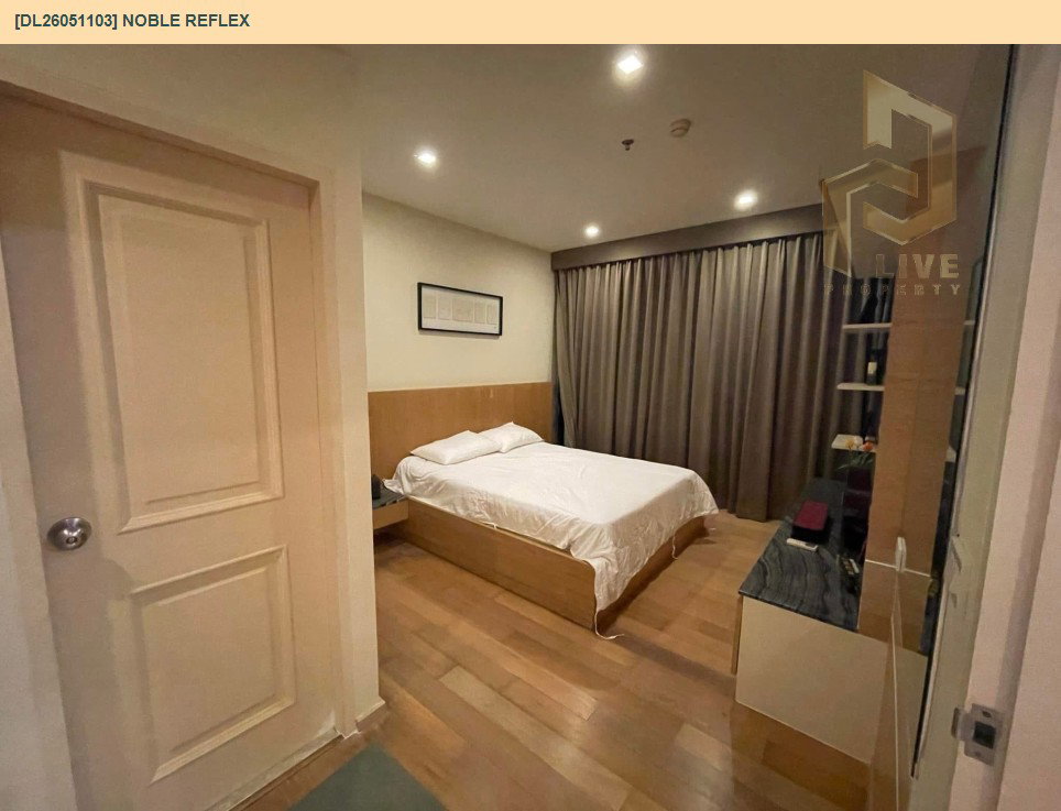 รูป DL26051103 ให้เช่าคอนโด โนเบิล รีเฟลกซ์ (Noble Reflex) ใกล้ BTS อารีย์ พร้อมเข้าอยู่ โทรด่วน 0653619502 LineID @217jgcbp - รูปที่ 5/6
