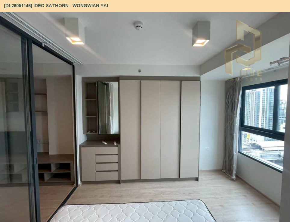 รูป DL26051146 ให้เช่าคอนโด ไอดีโอ สาทร - วงเวียนใหญ่ (IDEO Sathorn - Wongwian Yai) ใกล้ BTS วงเวียนใหญ่ พร้อมเข้าอยู่ โทรด่วน 0653619502 LineID @897iyzll - รูปที่ 13/14