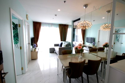 คอนโดให้เช่า : ให้เช่าคอนโด ไอดีโอ โอทู อาคาร A ชั้น 15 2 ห้องนอน ขนาด 47.00 ตรม ใกล้ BITEC Bangna