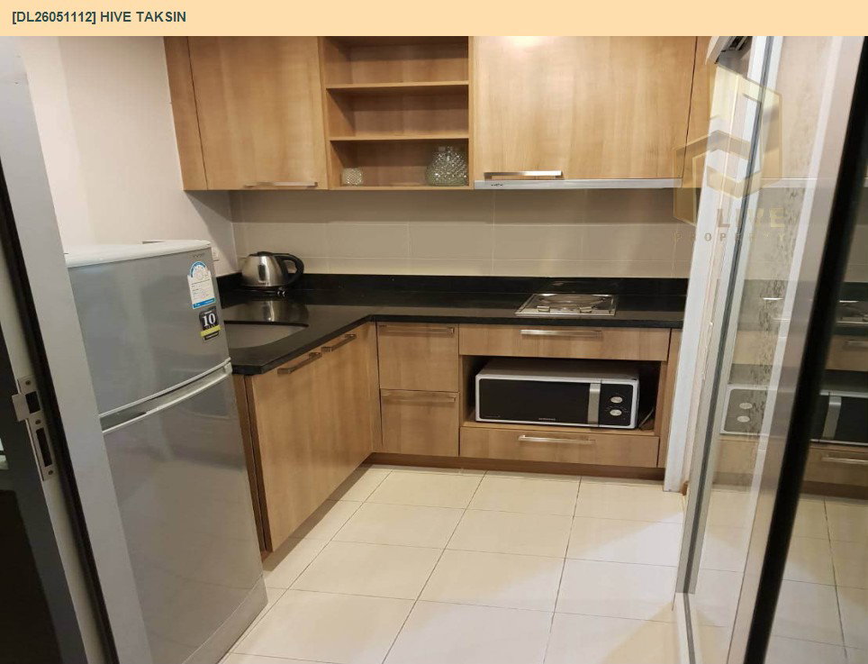 รูป DL26051112 ให้เช่าคอนโด ไฮฟ์ ตากสิน (Hive Taksin) ใกล้ BTS วงเวียนใหญ่ พร้อมเข้าอยู่ โทรด่วน 0614453194 LineID @162cjixi - รูปที่ 4/5