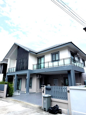 บ้านเดี่ยวให้เช่า : ให้เช่าบ้านเดี่ยวสองชั้น    บ้านในโครงการ พร้อมระบบรักษาความปลอดภัยที่ดีเยี่ยม    #ASS-H1097  