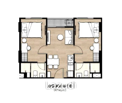 Condos for sale : 2 Bed 2 Bath 47.7 SQ.M The Origin Kathu – Patong