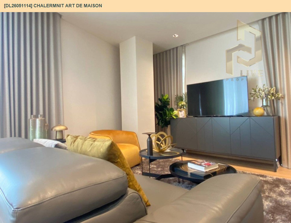 รูป DL26051114 ให้เช่าคอนโด เฉลิมนิจ อาร์ต เดอ เมซง สุขุมวิท 53 (Chalermnit Art De Maison) ใกล้ - พร้อมเข้าอยู่ โทรด่วน 0653619502 LineID @897iyzll - รูปที่ 2/10