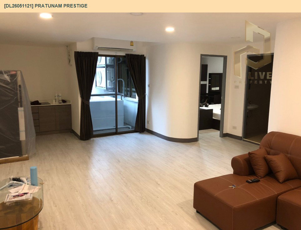 รูป DL26051121 ให้เช่าคอนโด ประตูน้ำ เพรสตีจ (Pratunam Prestige) ใกล้ BTS ราชเทวี พร้อมเข้าอยู่ โทรด่วน 0638692663 LineID @138fpvll - รูปที่ 2/6