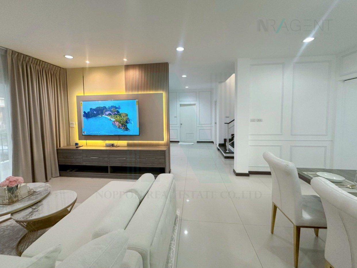 รูป 📌 ขายบ้านเดี่ยว โครงการ ซื่อตรง โคซี่ ทาวน์โฮม บางบัวทอง - 340 2 ชั้น 4 ห้องนอน 3 ห้องน้ำ - รูปที่ 2/8