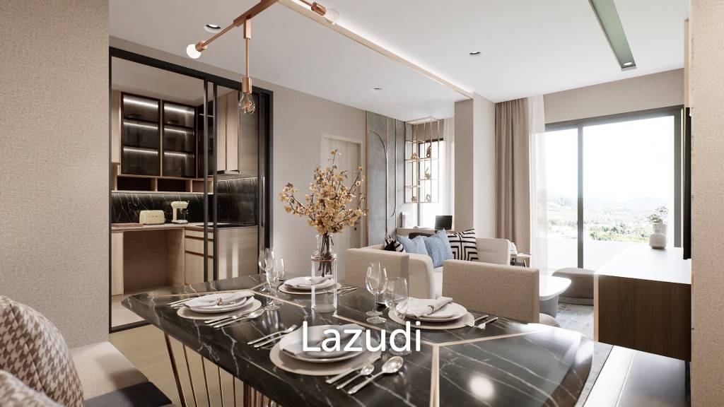 รูป 2 Bed 2 Bath 75.75 SQ.M. Bellevue Lagoon - รูปที่ 3/5