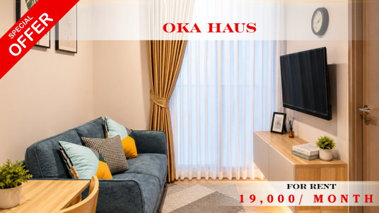 รูปภาพ 🔥✨ Best Value For Rent 📌 OKA HAUS Sukhumvit 36  (Line: @rent2022) | Prime Sukhumvit 36 | Beautiful Room  ✨ Ready to move in! ✨ 📌 Ref Code: A01877