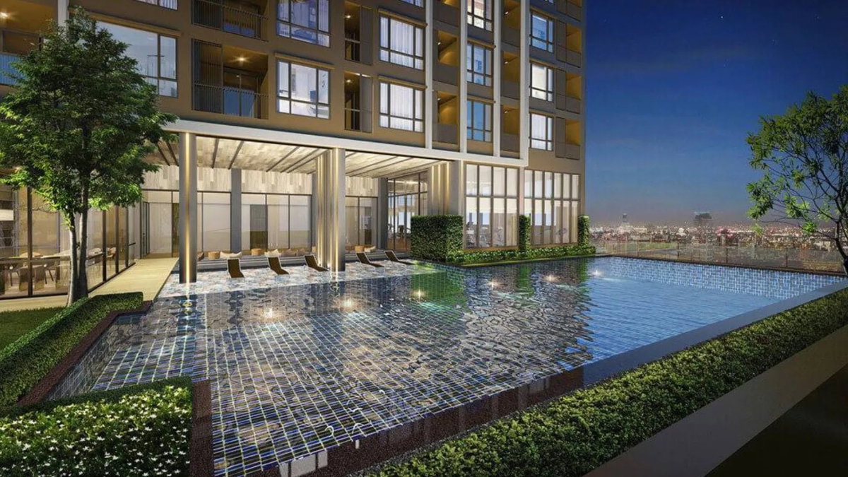 รูป เดอะ ไลน์ สุขุมวิท 71 | 1 ห้องนอน ห้องมุม45 ตร.ม. | Walk-in Closet | วิวเมือง | 26,900 บาท/เดือน - รูปที่ 12/12
