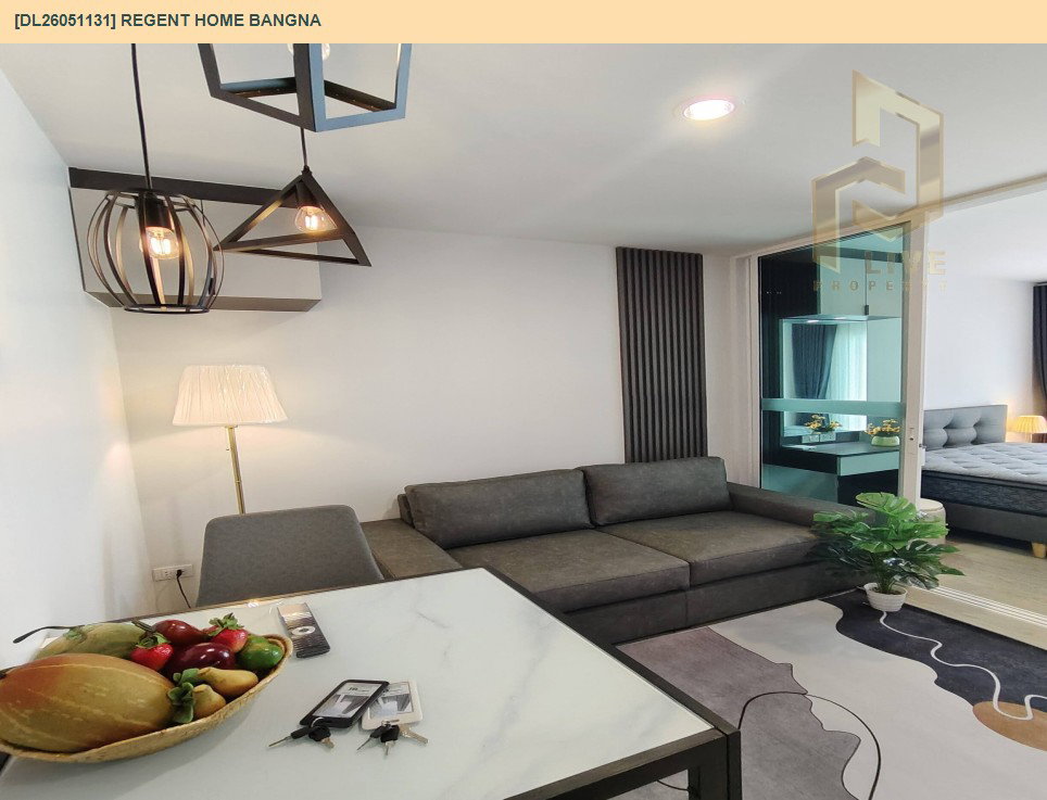 รูป DL26051131 ให้เช่าคอนโด รีเจ้นท์ โฮม บางนา (Regent home bangna) ใกล้ BTS บางนา พร้อมเข้าอยู่ โทรด่วน 0638692663 LineID @138fpvll - รูปที่ 4/20
