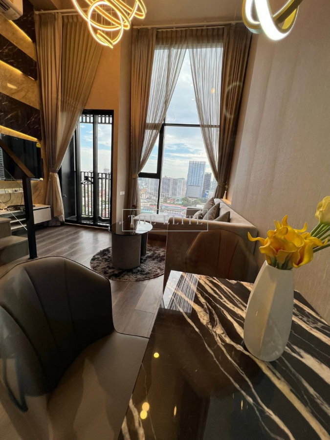 รูป ✨For Rent | ห้องพักดีไซน์หรูพร้อมอยู่สไตล์ Premium Luxury ที่ KnightsBridge Space Ratchayothin - รูปที่ 4/36