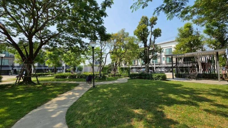 รูป ทาวน์โฮม 3 ชั้น บ้านกลางเมือง ราชพฤกษ์-สาทร บ้านใหม่ สภาพดี แปลงหน้าสวน - รูปที่ 27/34