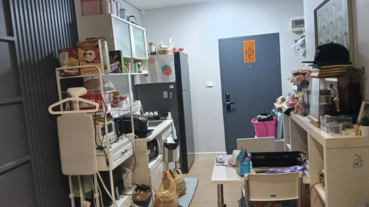 รูป ❤️‍🔥 ราคาพิเศษ ❤️‍🔥 A Space Sukhumvit 77  ห้องใหญ่ ขนาด 35.47 ตร.ม วิวสวน ระเบียงกว้าง ใกล้รถไฟฟ้าเดินทางสะดวก มีรถรับส่งถึงBTS อ่อนนุช ของกินเพียบ✅  - รูปที่ 8/20
