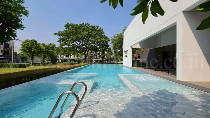 รูป ทาวน์โฮม 3 ชั้น บ้านกลางเมือง ราชพฤกษ์-สาทร บ้านใหม่ สภาพดี แปลงหน้าสวน - รูปที่ 32/34