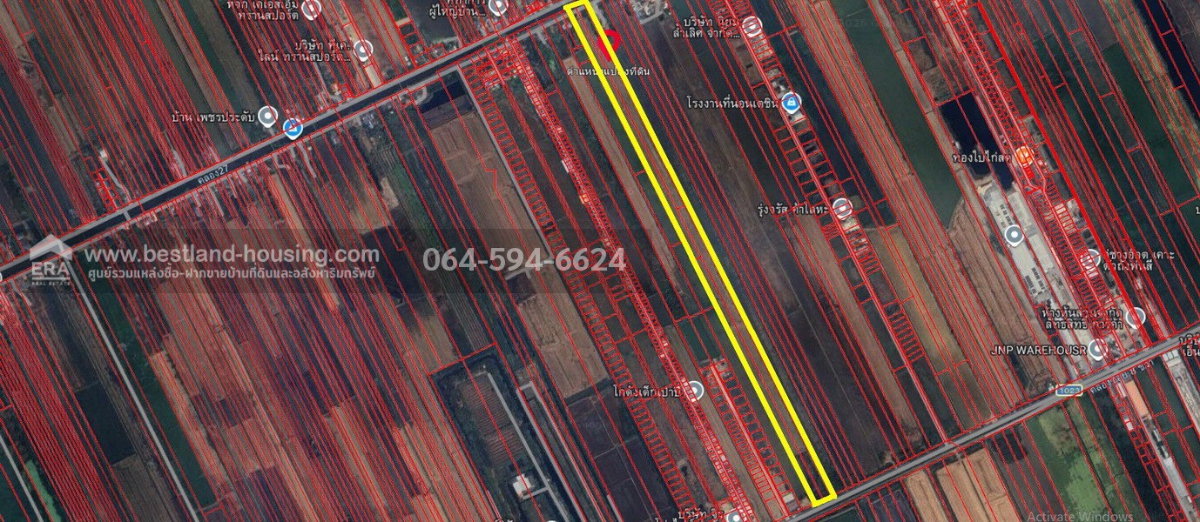 รูป ขายที่ดิน เนื้อที่ 49 ไร่ ย่านวังน้อย ใกล้วัดชูจิตธรรมาราม ติดถนนพหลโยธินและหลังติดคลองส่งน้ำ - รูปที่ 6/6