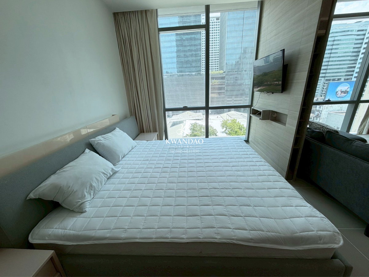 รูป ให้เช่า The Room Sukhumvit 21 ห้องใหญ่ Rare Item 53 ตร.ม. ใจกลางอโศก เฟอร์ครบ พร้อมเข้าอยู่ - รูปที่ 4/15