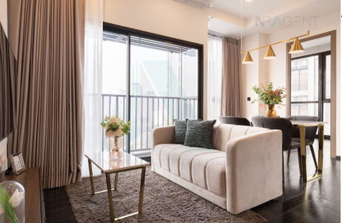 For Rent Condo PARK ORIGIN THONGLOR Building A, Floor 16,2 bed room, Room size 45.00 sqm