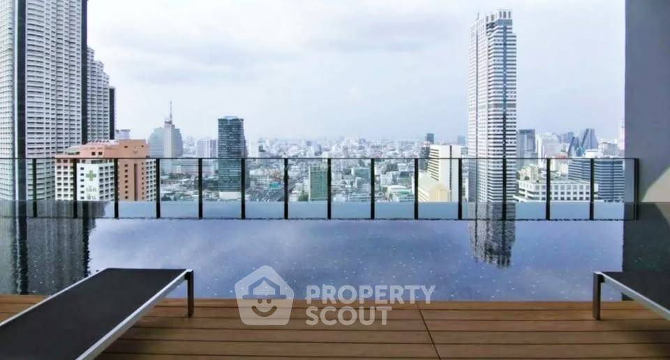 รูป ห้องชั้น 19 1 ห้องนอน 34 ตร.ม. โนเบิล รีโว สีลม ใกล้ BTS สถานีสุรศักดิ์ (200 ม.) (ID 2953355) - รูปที่ 10/10