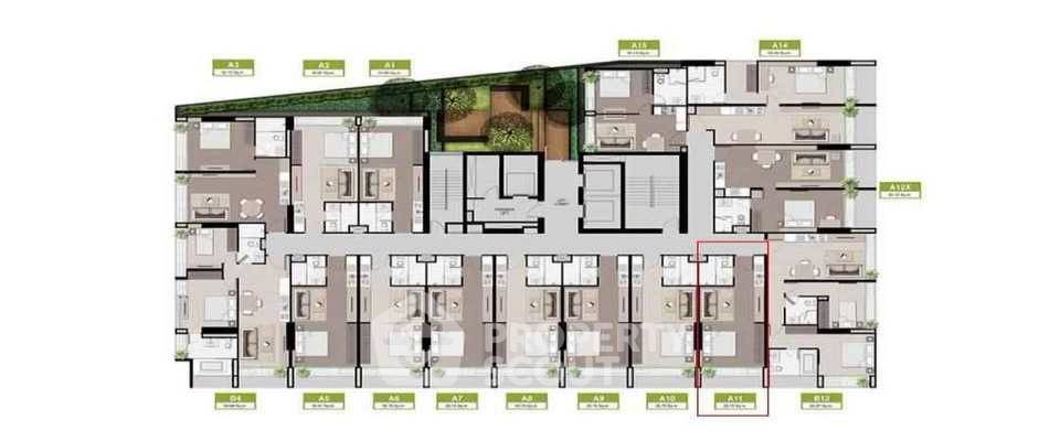 รูป คอนโด 1 ห้องนอน 33 ตร.ม. ชั้น 19 Noble Revo Silom ใกล้ BTS สถานีสุรศักดิ์ 200 ม. (ID 2953355) - รูปที่ 9/10