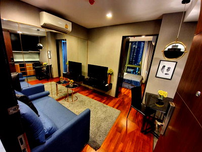 คอนโดให้เช่า : Condo for RENT : Wish Signature Midtown Siam    27 sqm.  𝐓𝐲𝐩𝐞 : 1 bed 1 Bath / City View  𝐅𝐥𝐨𝐨𝐫 : 12A  พร้อมเข้าอยู่ได้เลย