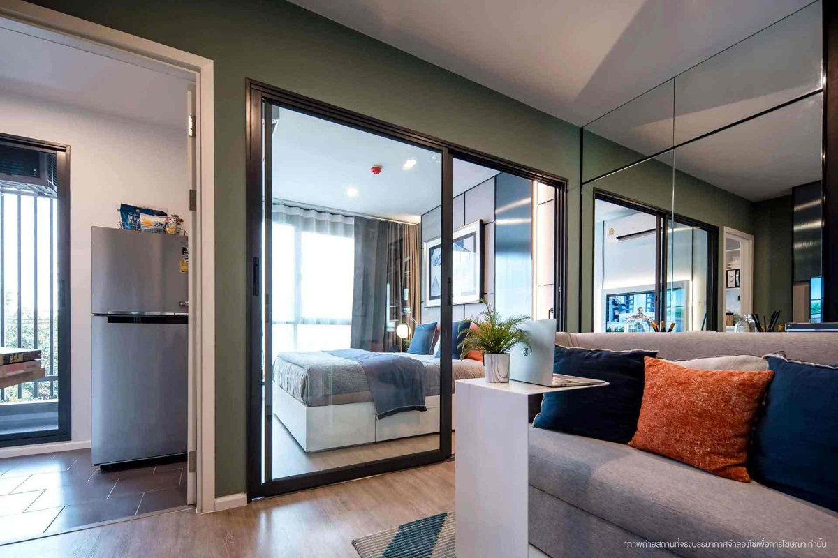 รูป Blue Sukhumvit 89 ตกแต่งครบ ฟรีทุกค่าใช้จ่าย ณ วันโอน พร้อมเข้าอยู่ ราคาโครงการ - รูปที่ 6/7