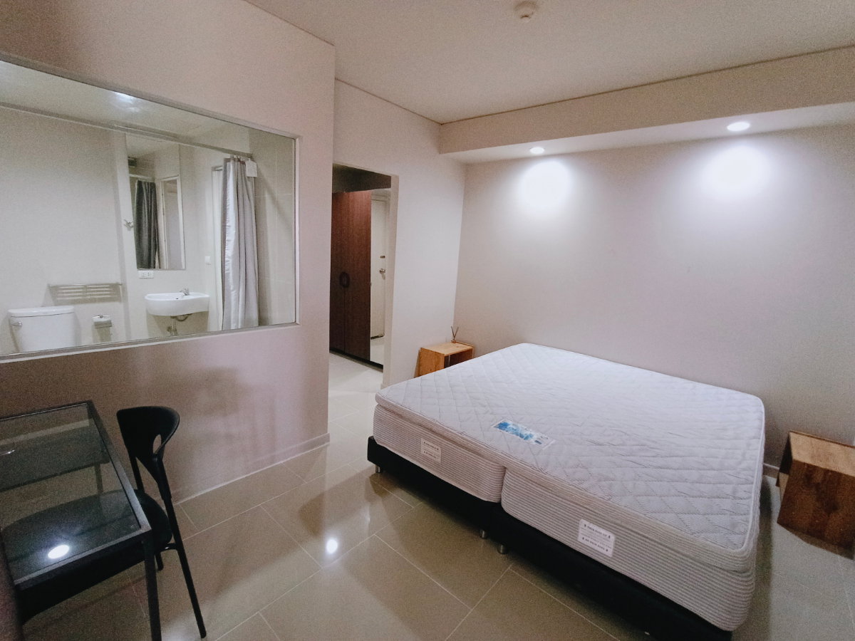 รูป ให้เช่าคอนโด ฟ้าโดม ตึก A 65 ตรม. 2 นอน ติดสวน เฟอร์ครบ มีเครื่องซักอบผ้า ใกล้ ม.ธรรมศาสตร์รังสิต (TR1314) - รูปที่ 6/12