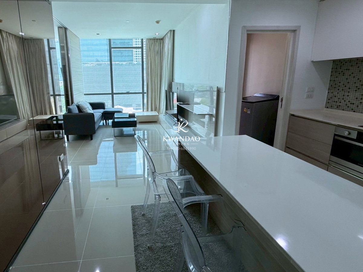 รูป ให้เช่า The Room Sukhumvit 21 ห้องใหญ่ Rare Item 53 ตร.ม. ใจกลางอโศก เฟอร์ครบ พร้อมเข้าอยู่ - รูปที่ 6/15