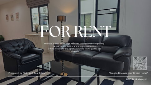 M-078 🌆 House for rent in Kanjanok 12 Phase 3 project, near Unity Concord School | Ready to move in immediately. 