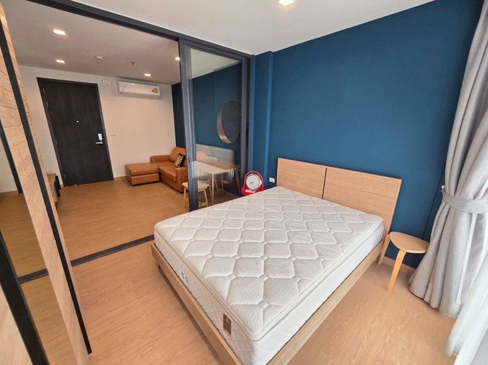 picture 🔥Best offer for rent🔥 Nice studio unit facing north with swimming pool view at Ideo Mobi Sukhumvit 81 - 5/16