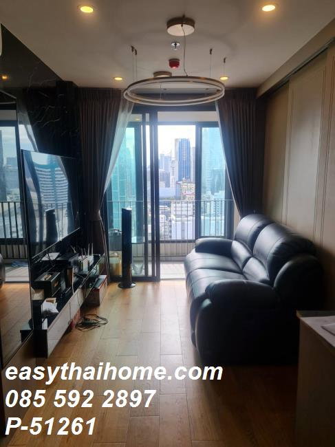 รูป P-51261 — ให้เช่าคอนโด ชั้น 25 Q Chidlom - Phetchaburi ใกล้ BTS ชิดลม 085-592-2897 Line: @easythaihome - รูปที่ 16/27