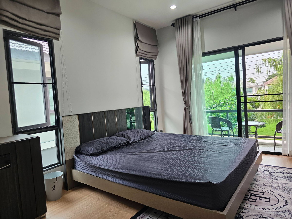 รูป M-078 🌆 ให้เช่าบ้านในโครงการกาญจน์กนก 12 เฟส 3 ใกล้โรงเรียนUnity Concord | พร้อมเข้าอยู่ทันที บ้านหน้าสวน บรรยากาศอบอุ่น เงียบสงบ เหมาะสำหรับครอบครัว  - รูปที่ 18/31