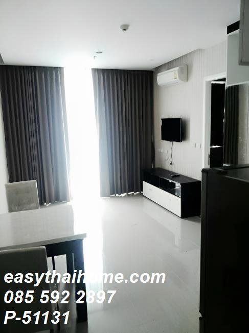 รูป P-51131 — ให้เช่าคอนโด ชั้น 15 T.C. Green ใกล้ MRT พระราม 9 085-592-2897 Line: @easythaihome - รูปที่ 8/9