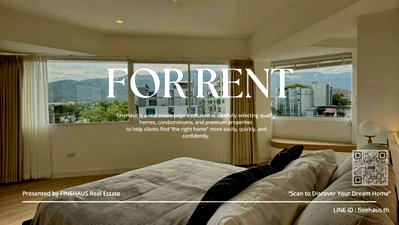 Condos for rent : 🌆 Special promotions!! Condo for rent: Rueankham Tower, Nimman soi 12 | 2 bedrooms, stunning Doi Suthep view, best in Nimman, ready to move in 🏆