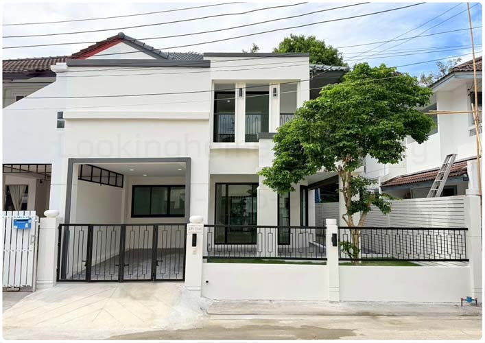 รูป H-116 : บ้านแฝด 2 ชั้น 36 ตร.วา ม.รัตนาวลัย ซ.วิภาวดี-รังสิต 39 ดอนเมือง Renovate ใหม่ทั้งหลัง - รูปที่ 2/10