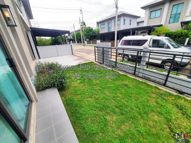 รูป [ด่วน] บ้านเดี่ยวหลังริม แต่งครบพร้อมอยู่ ใกล้แฟชั่นไอส์แลนด์ ทางด่วนฉลองรัช | Grande Pleno รามอินทรา–วงแหวน - รูปที่ 5/25