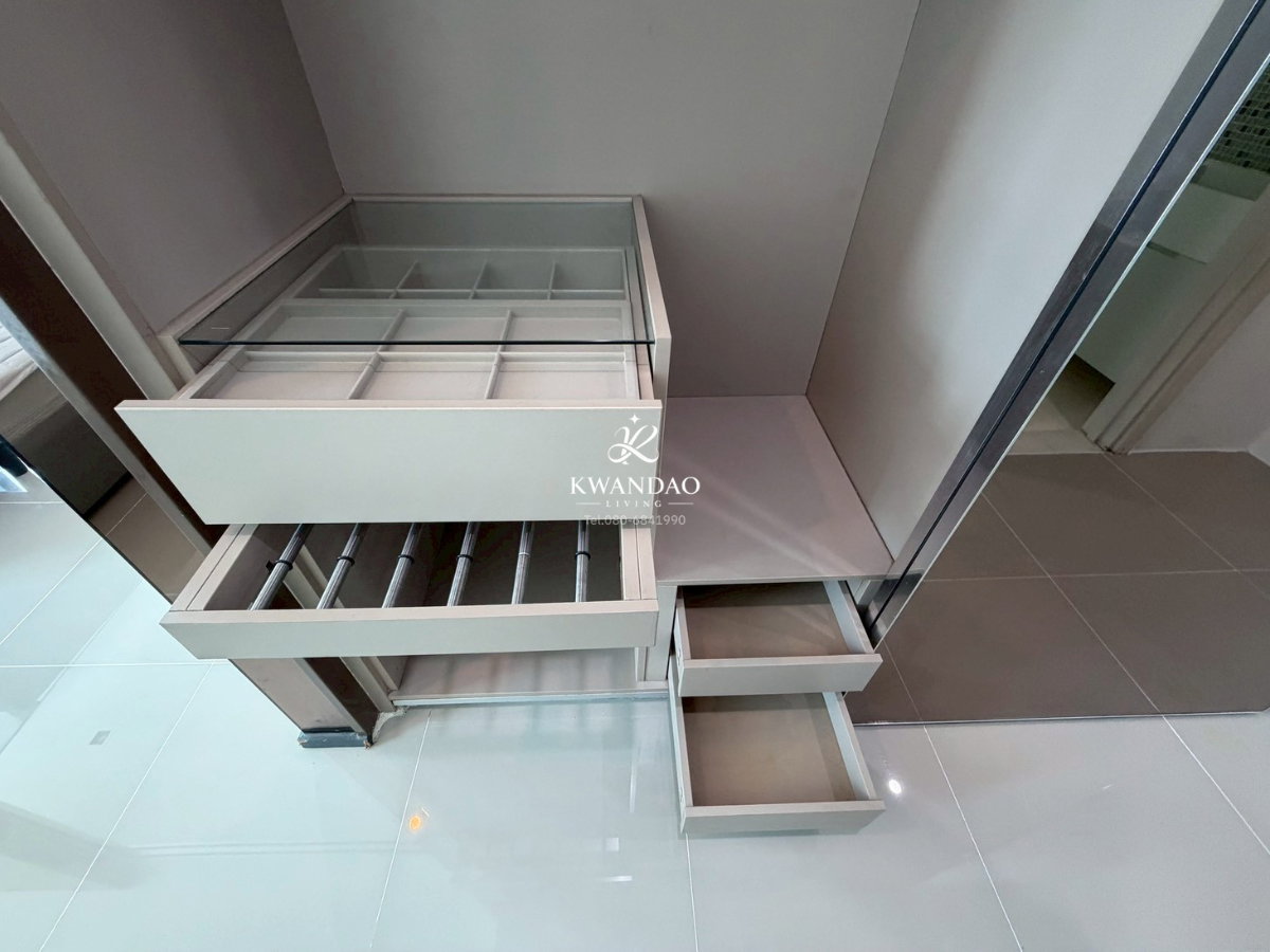 รูป ให้เช่า The Room Sukhumvit 21 ห้องใหญ่ Rare Item 53 ตร.ม. ใจกลางอโศก เฟอร์ครบ พร้อมเข้าอยู่ - รูปที่ 9/15