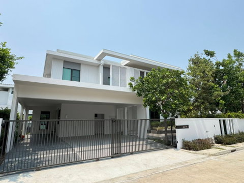 ND0725  🏡ปล่อยเช่าบ้าน Mantana Bangna KM.15 แปลงติดสวน