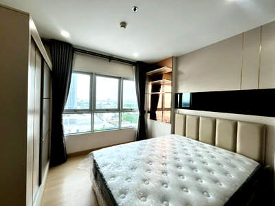 Condos for rent : PFD-08525 Condo for rent Supalai Veranda Sukhumvit 117 , brand new room, near BTS Pu Chao 🏙️✨