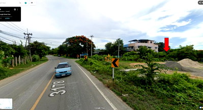 Land for sale Petchburi : Land for Sale in Chong Sakae, Phetchaburi – Filled & Dual Road Access