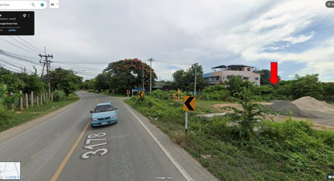 Land for Sale in Chong Sakae, Phetchaburi – Filled & Dual Road Access