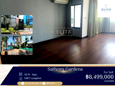 ขายคอนโด : ✨For Sell | เชื่อมต่อไลฟ์สไตล์และความสะดวกสบายสูงสุด ที่ Sathorn Gardens