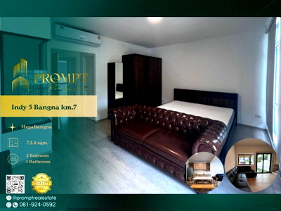 เช่าบ้านเดี่ยว สมุทรปราการ : IJ04491 - Indy 5 Bangna km.7 : MegaBangna