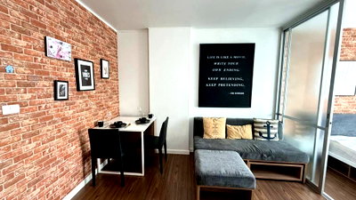 คอนโดให้เช่า : ปล่อยเช่า  D Condo Nim  ขนาด 30 ตร.ม.  ชั้น 8 