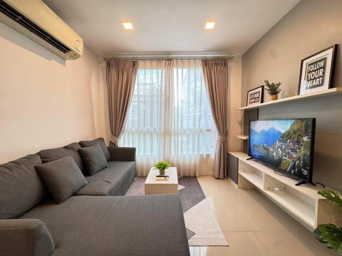 ✨For rent D Wiang Santitham Condominium prime location condo Santitham zone beautiful room ready to move in open view fully furnished.