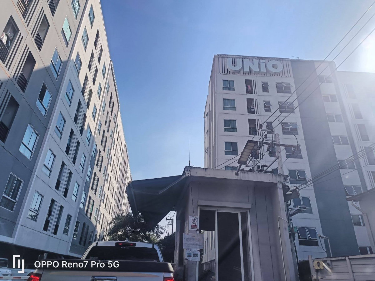 รูป ✨🔥ขายคอนโด UNIO จรัญ 3 ตึก J ชั้น 4 พร้อมผู้เช่า ลงทุนได้ทันที✨🔥 📌 ใกล้ MRT ท่าพระ & BTS ตลาดพลู มี Shuttle Bus รับ-ส่ง - รูปที่ 4/16