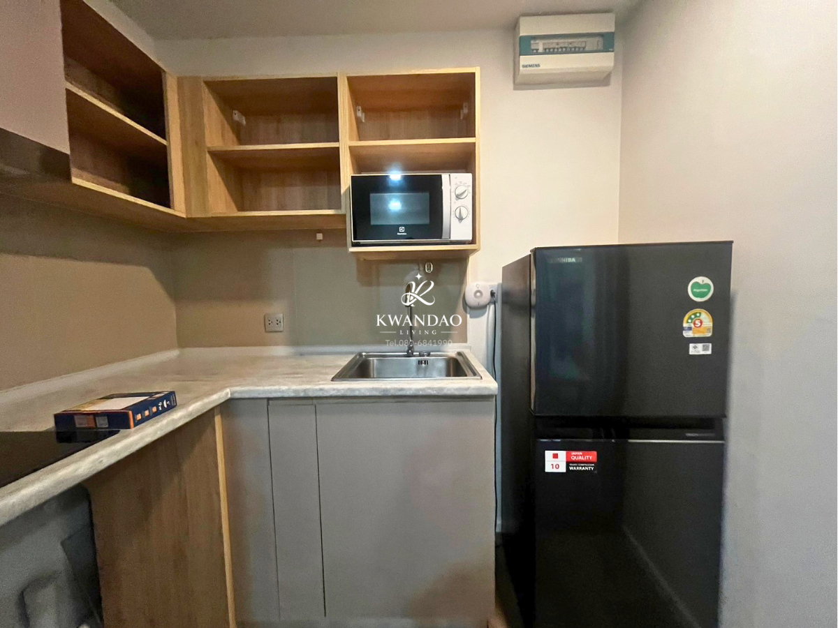 รูป ให้เช่า Atmoz Ratchada-Huai Khwang | ห้องใหญ่ 1Bed Plus เฟอร์ครบพร้อมอยู่ ด่วน! - รูปที่ 9/10